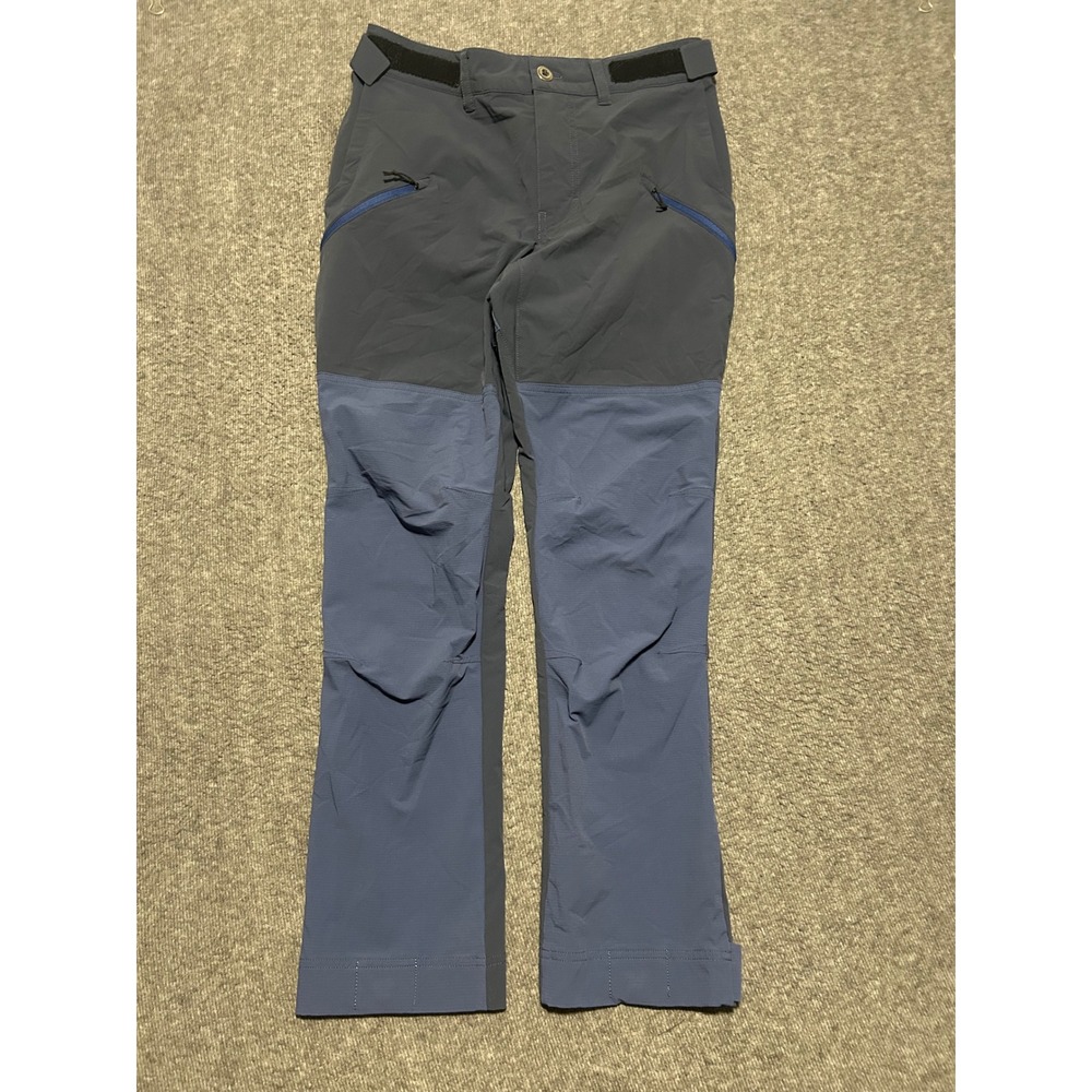 PATAGONIA  Point Peak Trail Pants 29X29 5 Blue Adjustable Waist Outdoor Hiking